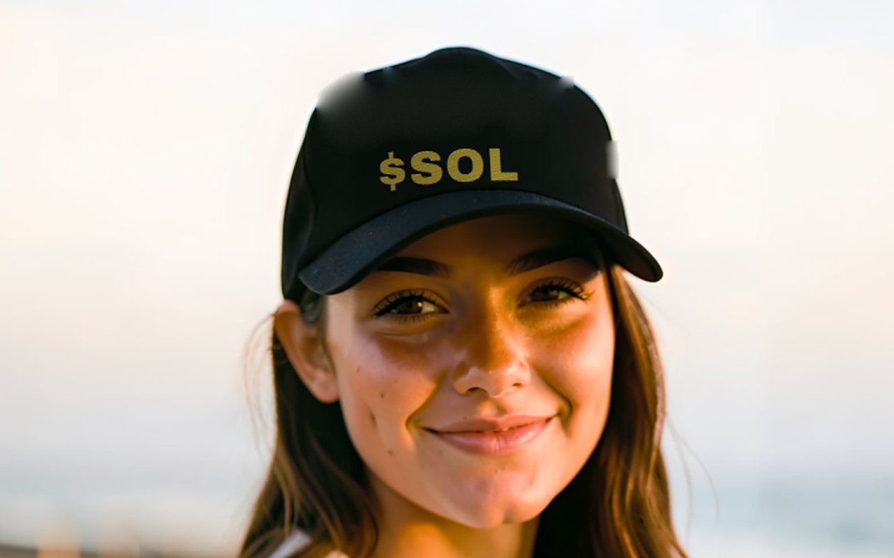 Flat-lay of several black embroidered ticker caps