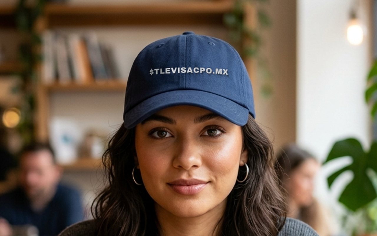 $TLEVISACPO embroidered hat, worn
