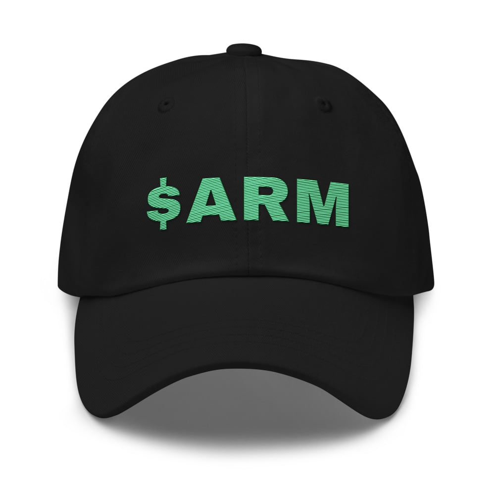 $ARM embroidered hat