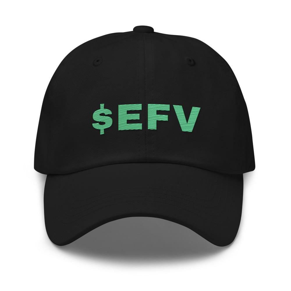 $EFV embroidered hat