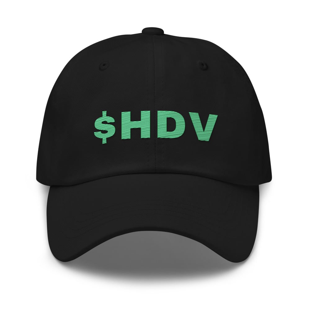 $HDV embroidered hat