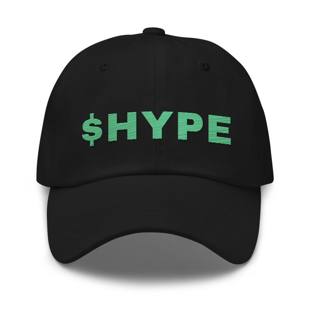 $HYPE embroidered hat