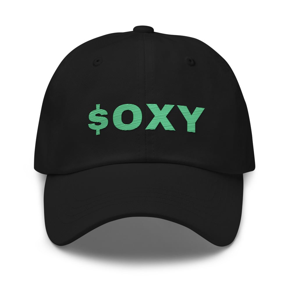 $OXY embroidered hat