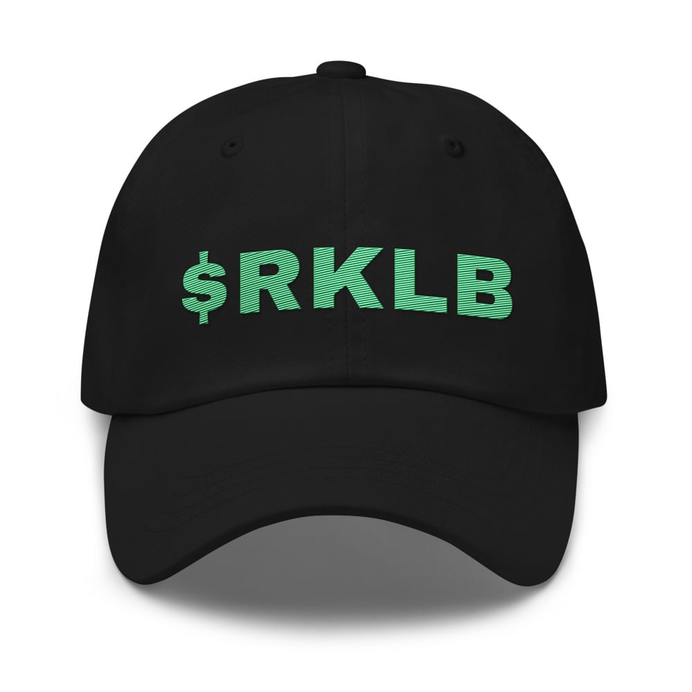 $RKLB embroidered hat
