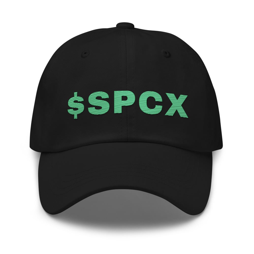 $SPCX embroidered hat